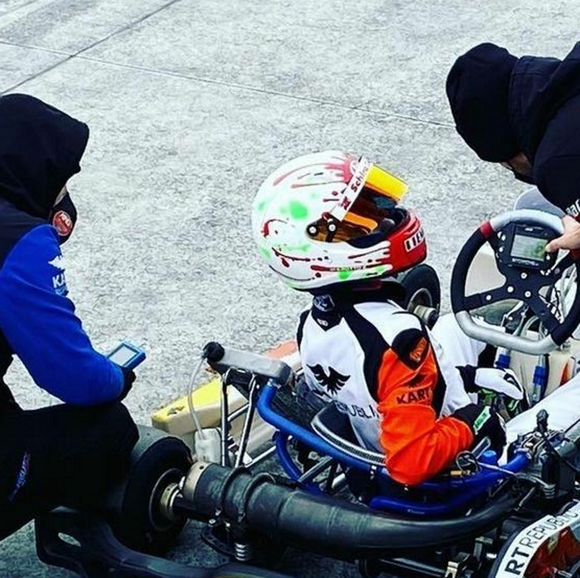 Karting paketti MyChron5 S ja Prisma HPM4 silikonisuojalla