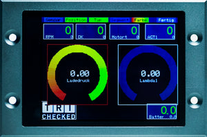 CANchecked MFD28 Gen 2 basic monitoiminäyttö