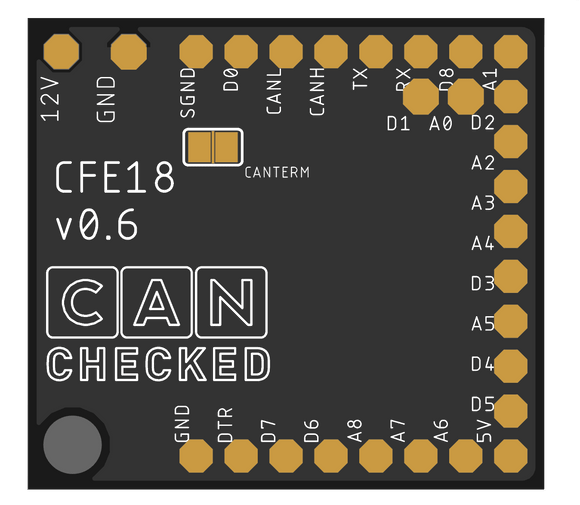 CANchecked CFE18 Analog - CAN muunnin